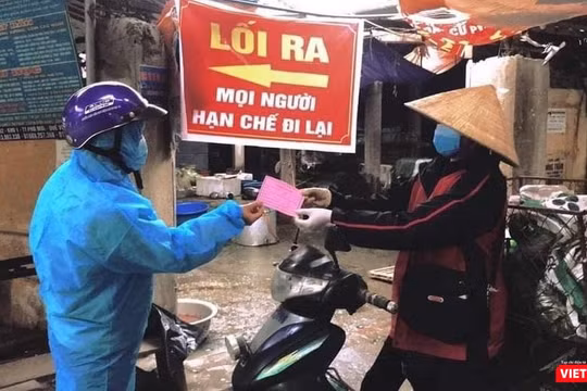 Biện pháp dùng phiếu đi chợ như một cách để đáp ứng yêu cầu giãn cách xã hội mà vẫn đảm bảo đời sống cho người dân Hải Dương.