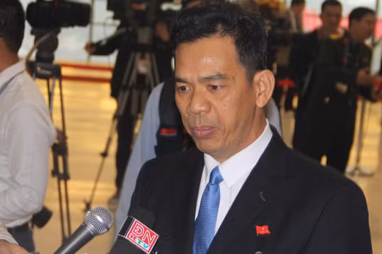 Ông Trần Trung Nhân - Đoàn đại biểu Đảng bộ tỉnh Đồng Nai.