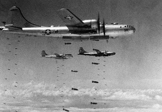 Máy bay ném bom B-29 trong cuộc chiến tranh Triều Tiên (1950-1953) (Ảnh: Tư liệu)