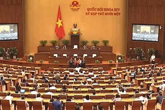 Hôm nay bắt đầu tuần làm việc cuối cùng của Kỳ họp thứ 11 - Quốc hội khóa XIV.