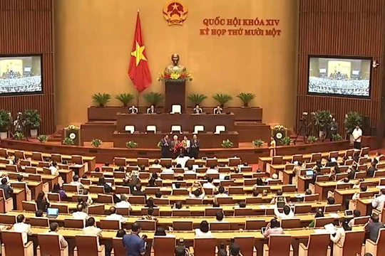 Hôm nay bắt đầu tuần làm việc cuối cùng của Kỳ họp thứ 11 - Quốc hội khóa XIV.