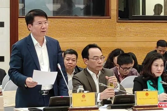 Thứ trưởng Bộ Y tế Trương Quốc Cường.