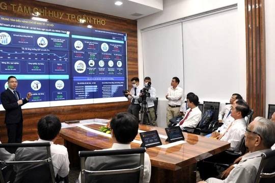 TP. Cần Thơ đã chính thức đưa Trung tâm điều hành thông minh (IOC) đi vào hoạt động.