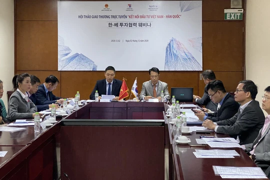 Việc kết nối đầu tư Việt Nam - Hàn Quốc đã tạo kênh trao đổi, kết nối hợp tác đầu tư, thương mại giữa các doanh nghiệp của hai nước.