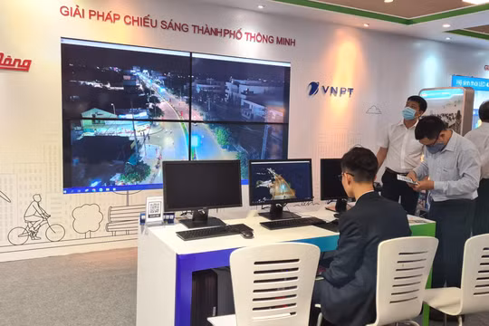Khu vực vận hành Giải pháp Chiếu sáng thành phố thông minh do Rạng Đông và VNPT phối hợp thực hiện.