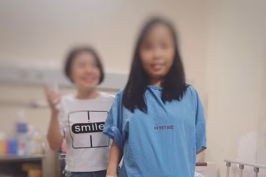 Bệnh nhân T.N.T hồi phục sau khi điều trị tại Bệnh viện Hữu nghị Việt Đức.