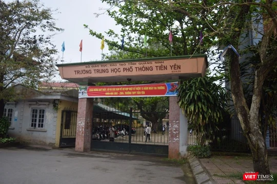 Trường THPT Tiên Yên, huyện Tiên Yên, tỉnh Quảng Ninh