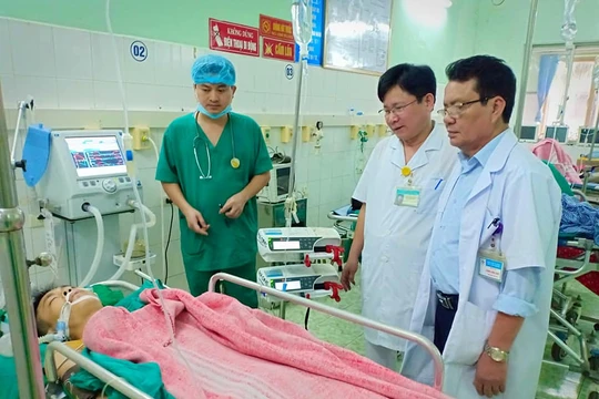 Bệnh viện tuyến tính cứu sống bệnh nhân tai nạn giao thông cực kỳ nguy kịch