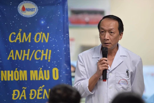 TS Bạch Quốc Khánh - Viện trưởng Viện Huyết học và Truyền máu Trung ương