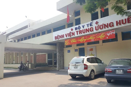 Bệnh viện đa khoa Trung ương Huế nơi bác sĩ Ph. công tác