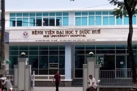 Bệnh viện Đại học Y Dược Huế nơi xảy ra vụ việc