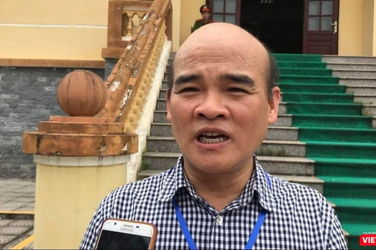 Ông Nguyễn Huy Quang - Vụ trưởng Vụ Pháo chế, Bộ Y tế.