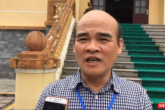 Ông Nguyễn Huy Quang - Vụ trưởng Vụ Pháo chế, Bộ Y tế.