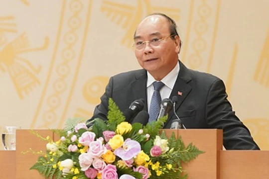 Thủ tướng Chính phủ Nguyễn Xuân Phúc. (Ảnh: VGP)