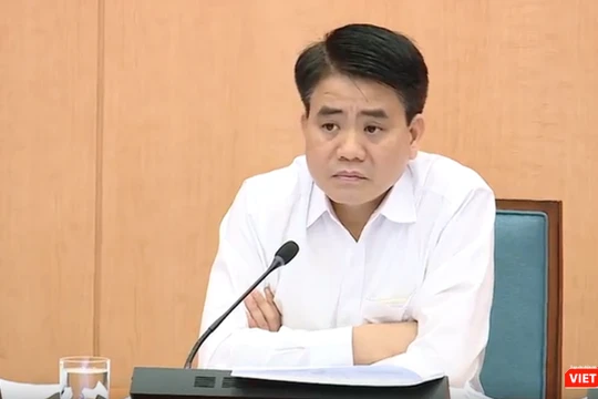 Ông Nguyễn Đức Chung – Chủ tịch UBND TP. Hà Nội. Ảnh: Minh Thúy