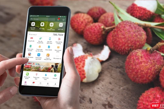 Người dùng có thể mua nông sản trên ứng dụng ví điện tử MoMo.