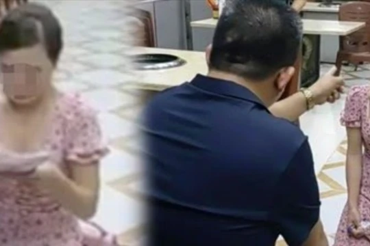 Ảnh sự việc cắt từ clip. (Ảnh: MXH)