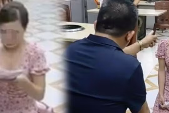 Ảnh sự việc cắt từ clip. (Ảnh: MXH)