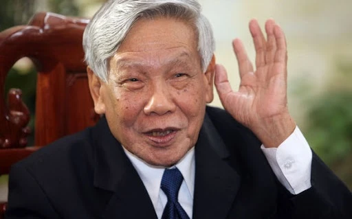 Nguyên Tổng Bí thư Lê Khả Phiêu. Ảnh: VGP.