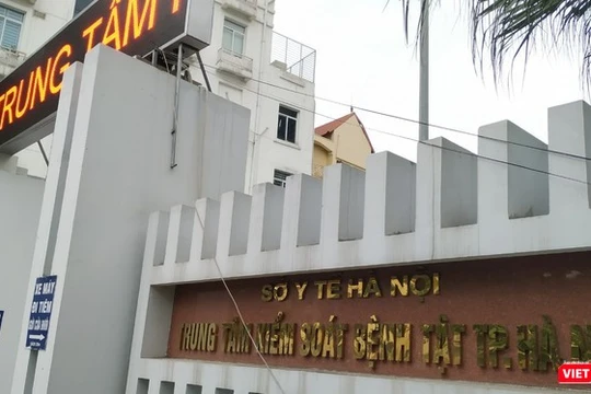 Trung tâm Kiểm soát bệnh tật TP. Hà Nội. Ảnh: Anh Lê.