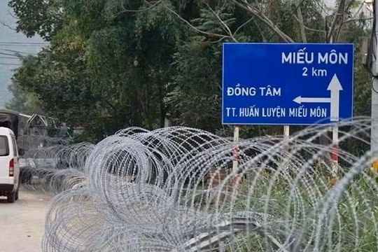 Đồng Tâm là 1 trong 4 vấn đề nổi cộm nhất mà Thủ tướng yêu cầu Hà Nội nghiêm túc xử lý. Ảnh: TTXVN.