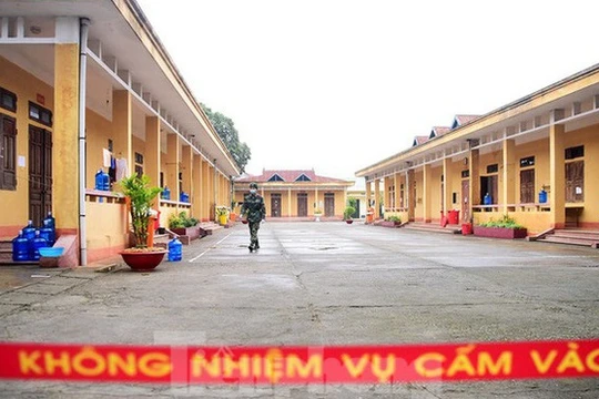 Trung đoàn 123 là 1 trong 3 khu cách ly được tỉnh Lạng Sơn chuẩn bị để đón hơn 400 công dân trở về từ Trung Quốc. Ảnh: Báo Tiền Phong.