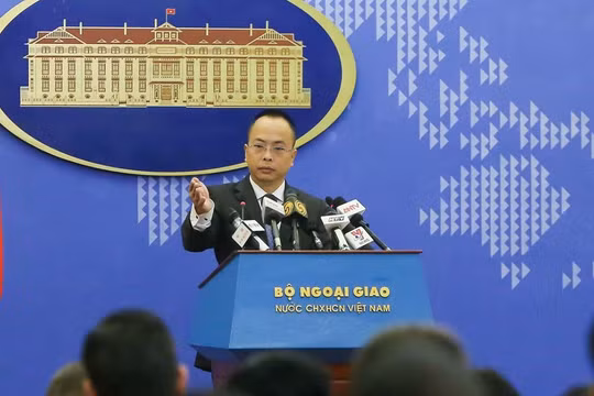 Phó Phát ngôn Bộ Ngoại giao Đoàn Khắc Việt. Ảnh: Bộ Ngoại giao.