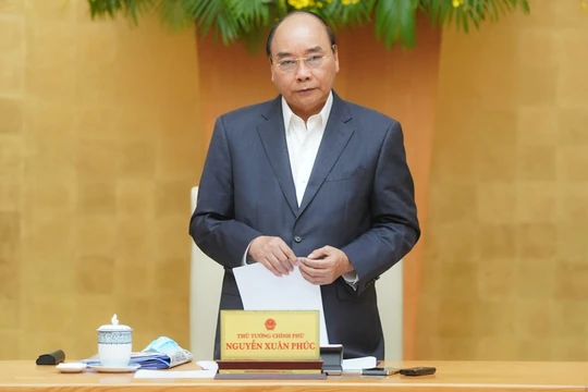 Thủ tướng phát biểu tại cuộc làm việc - Ảnh: VGP/Quang Hiếu