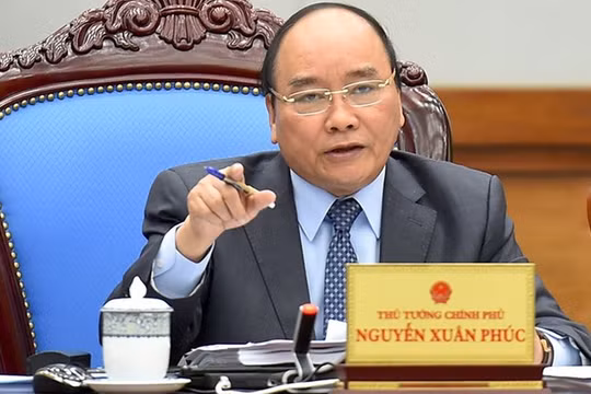 Thủ tướng Nguyễn Xuân Phúc. Ảnh: VPCP.