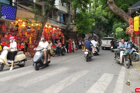 Hà Nội tổ chức cấm đường 5 tuyến phố để phục vụ Lễ hội Trung thu.