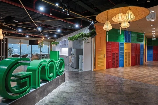 Trụ sở Grab tại Singapore. Ảnh: Grab cung cấp.