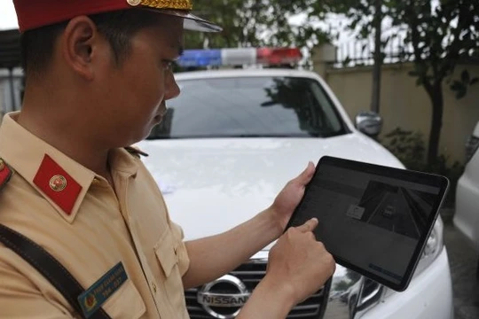 Hệ thống khi đưa vào hoạt động sẽ đáp ứng được công tác quản lý nhà nước về bảo đảm TTATGT, xử phạt vi phạm hành chính, đấu tranh phòng chống tội phạm trên tuyến. Ảnh: Cục CSGT.
