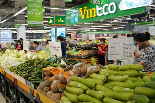 Các sản phẩm tươi sống từ VinEco là một trong những danh mục chủ chốt của chuỗi VinMart / VinMart+.