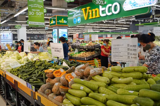 Các sản phẩm tươi sống từ VinEco là một trong những danh mục chủ chốt của chuỗi VinMart / VinMart+.