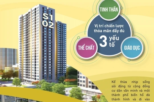 S1.02 sở hữu những lợi thế đắt giá về vị trí, chuỗi tiện ích đẳng cấp và hệ sinh thái hoàn hảo, mở ra một thiên đường sống mới cho cư dân.