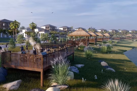 Trung tâm mới - Tây Bắc Hà Nội trở thành một trong những điểm đến của giới thượng lưu với ước mong tận hưởng một cuộc sống thanh bình, yên ả