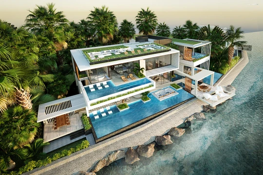 Phối cảnh VIP Villa sát biển tại Vega City Nha Trang.