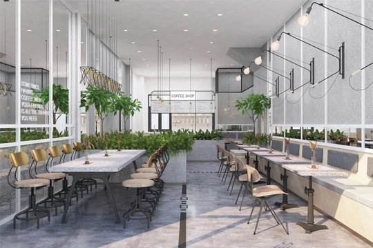 Ưu thế không gian lớn, nhà phố 8mx17.5m tại River Park 1 phù hợp với đa dạng hình thức khai thác kinh doanh, bên cạnh công năng để ở