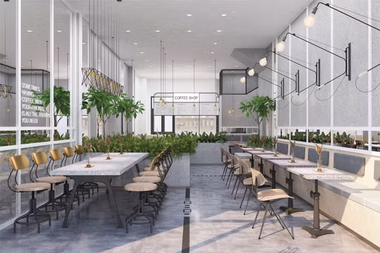 Ưu thế không gian lớn, nhà phố 8mx17.5m tại River Park 1 phù hợp với đa dạng hình thức khai thác kinh doanh, bên cạnh công năng để ở