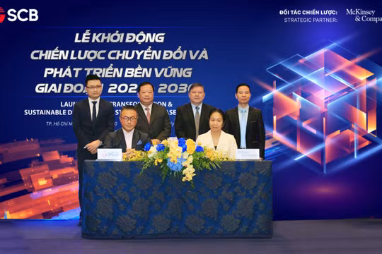 Đại diện SCB và McKinsey & Company ký kết hợp tác chiến lược