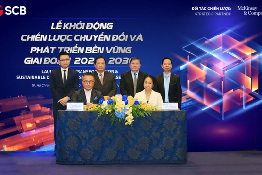 Đại diện SCB và McKinsey & Company ký kết hợp tác chiến lược
