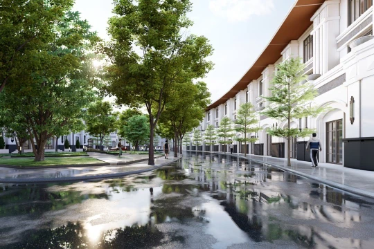 Hình ảnh phối cảnh dự án tại Bắc Từ Liêm của Tập đoàn KDI Holdings. (Nguồn: KDI Holdings)