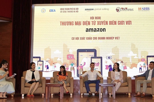 Hội thảo do Sở Công thương Hà Nội, Cục Thương mại điện tử và Kinh tế số (Bộ Công thương), Hiệp hội DNNVV Hà Nội, Amazon Global Selling, Tập đoàn T&T Group và Ngân hàng SHB phối hợp tổ chức.