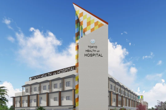 Phối cảnh bệnh viện Đại học Y khoa Tokyo tại khu đô thị Ecopark