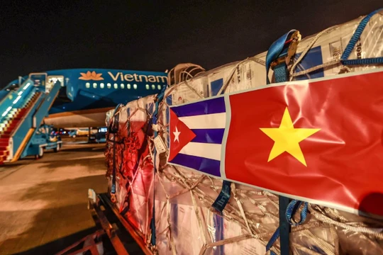 1,05 triệu liều vaccine Abdala của Cuba đã về tới Việt Nam vào tối muộn ngày 25/9/2021