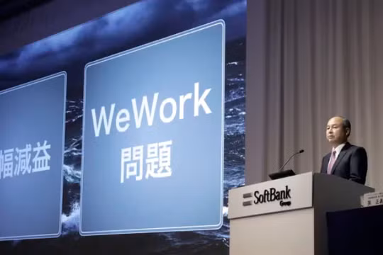 SoftBank dự chi 1,5 tỉ USD mua 10,5% cổ phần WeWork (Ảnh: Bloomberg)