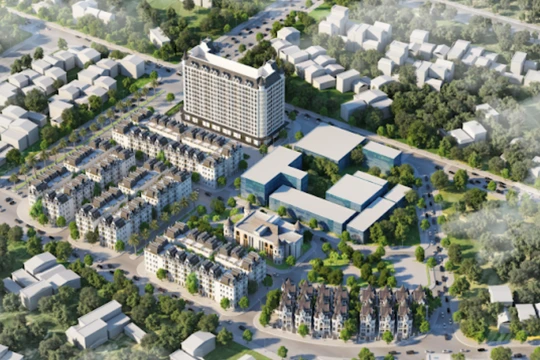 Phối cảnh dự án Helianthus Center Red River