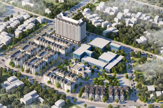 Phối cảnh dự án Helianthus Center Red River