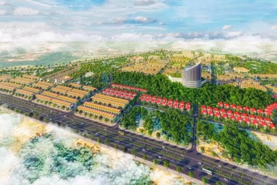 Phối cảnh dự án đô thị Bắc Sông Hiến do Liên danh CTCP Đầu tư Sơn Phúc – CTCP Đầu tư xây dựng Nalico làm chủ đầu tư