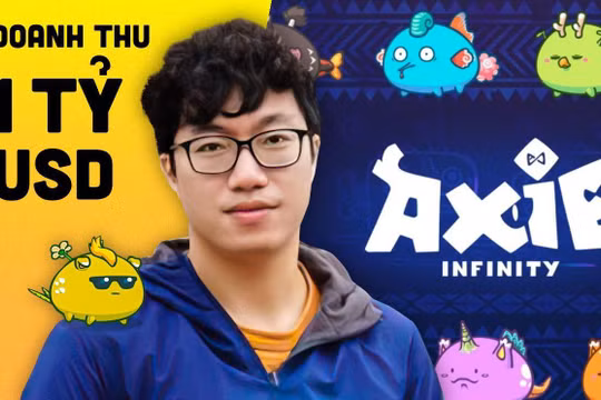 Axie Infinity tạo ra 488 triệu USD doanh thu trong vòng 90 ngày, giá đồng AXS tăng vọt giúp nhóm sáng lập Sky Mavis của Nguyễn Thành Trung sở hữu gần 1 tỷ USD